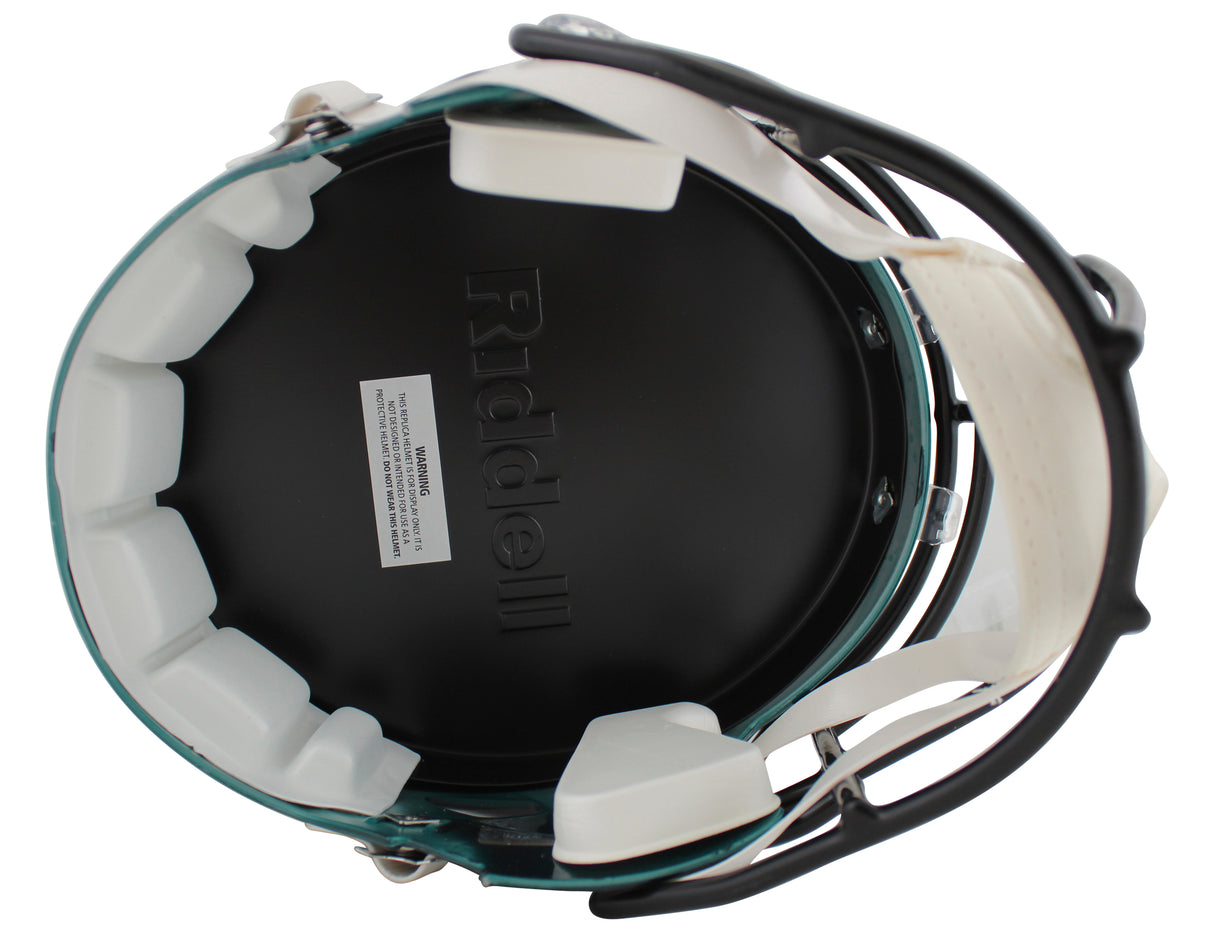 Eagles Brian Dawkins Authentic Signed Full Size Speed Rep Helmet BAS Witnessed