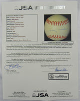 Billy Martin Signed Auto Rawlings Baseball JSA LOA ZZ77763