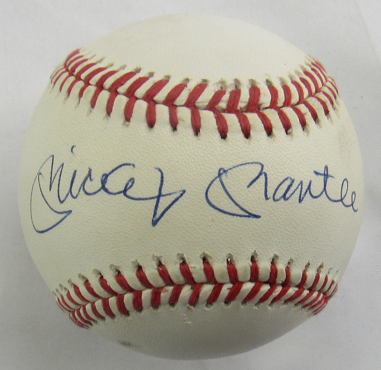 Mickey Mantle Signed Auto Rawlings Baseball JSA LOA ZZ77765