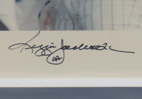 Reggie Jackson Signed Framed Auto Autograph 16x20 Photo UDA Holo