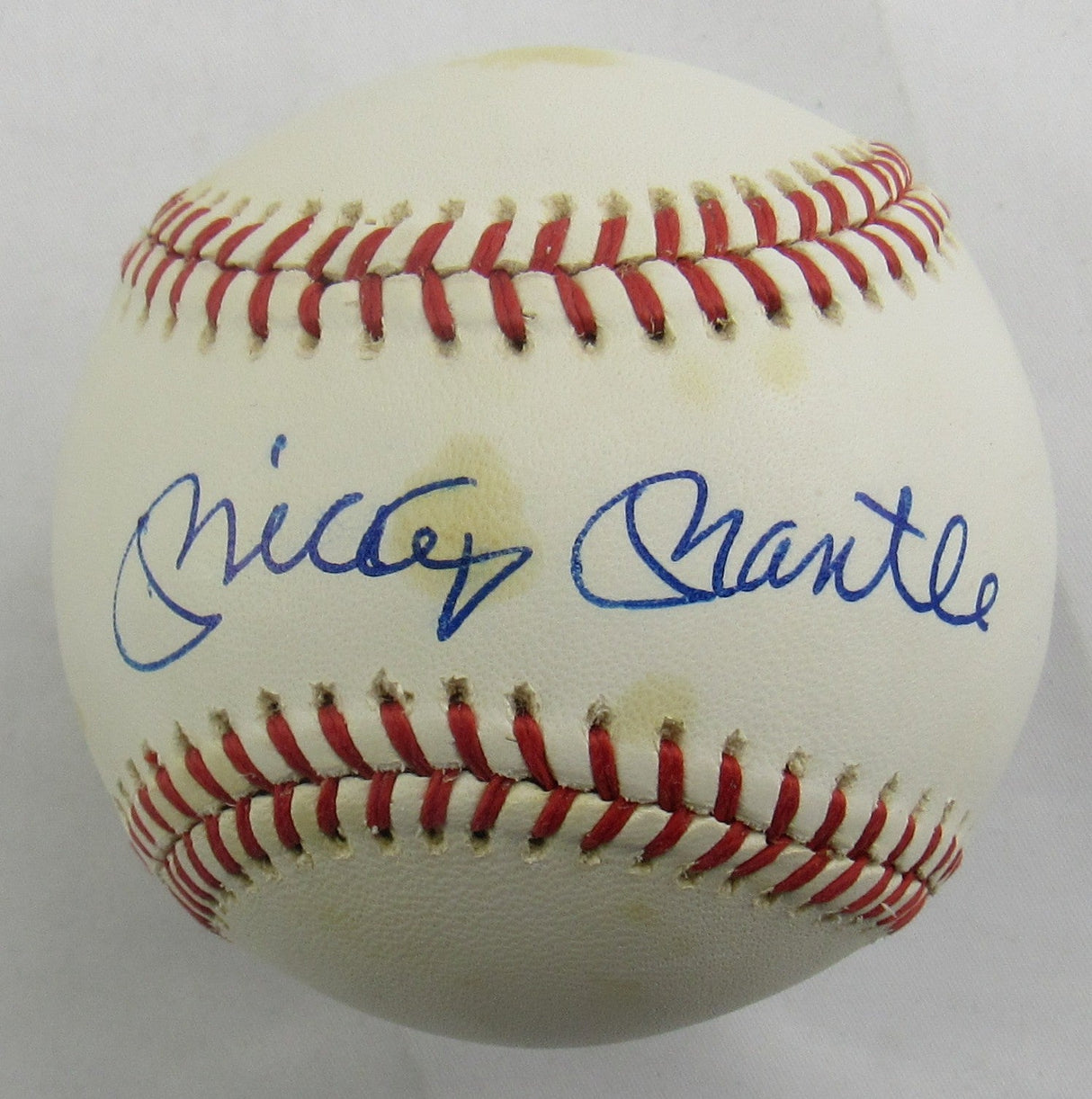 Mickey Mantle Signed Auto Rawlings Baseball JSA LOA ZZ77766