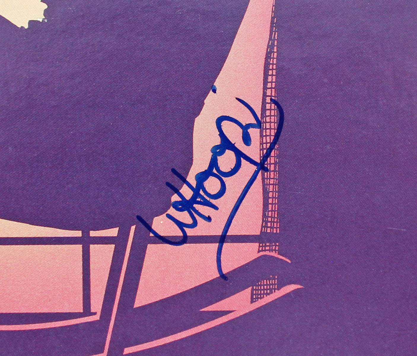 Steven Spielberg & Whoopi Goldberg Signed Color Purple Laser Disc Box Cover BAS