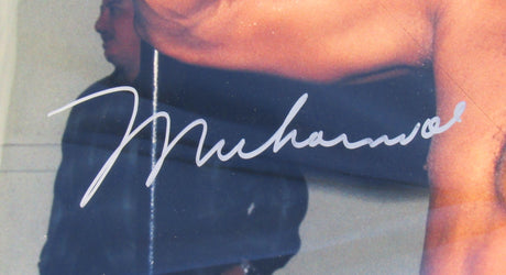 Muhammad Ali Signed Framed Auto Autograph 30x38 Photo JSA LOA