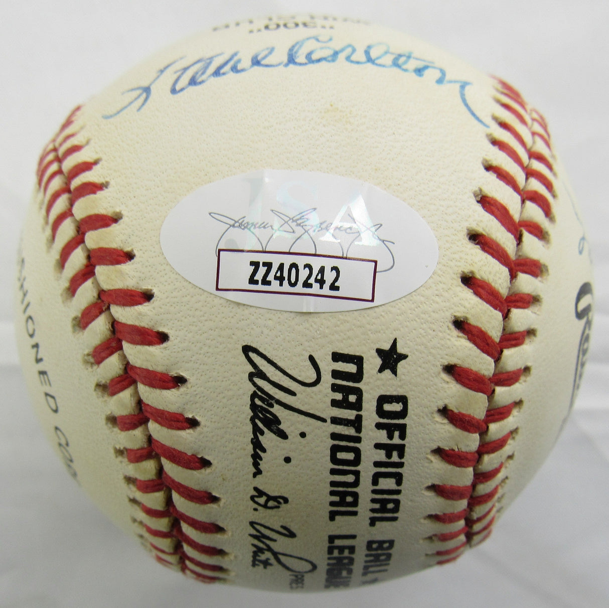 300 Wins Club Signed Rawlings Baseball JSA LOA ZZ40242