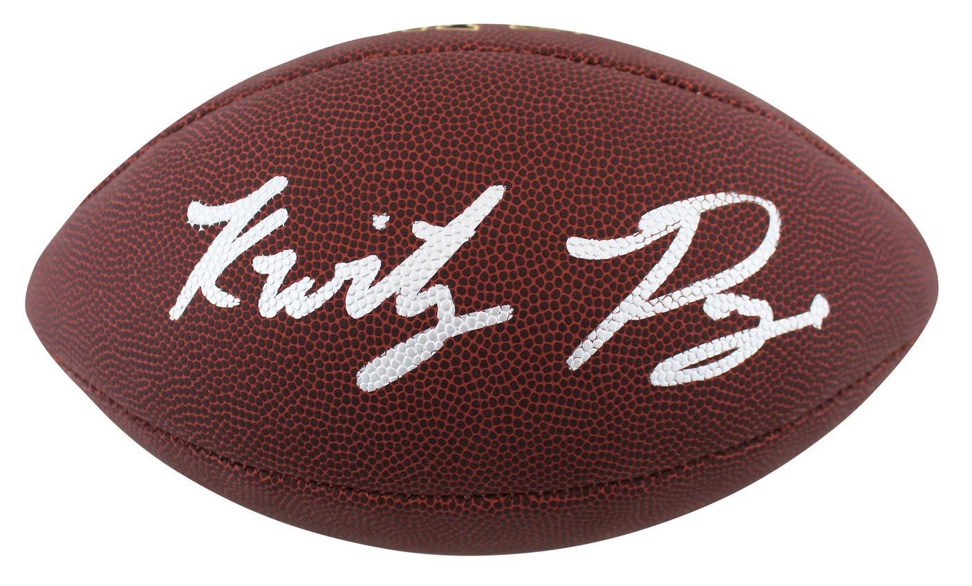 Colts Kwity Paye Authentic Signed Wilson Super Grip Nfl Football BAS Witnessed