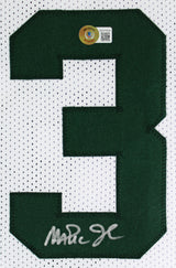 Michigan State Magic Johnson Authentic Signed White Jersey BAS Witnessed