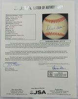Hank Aaron Signed Auto Rawlings Baseball JSA LOA ZZ77770