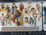 Super Heroes of Sports 60+ Signed Framed Auto Autograph 30x40 Photo #395/400 JSA YY40247