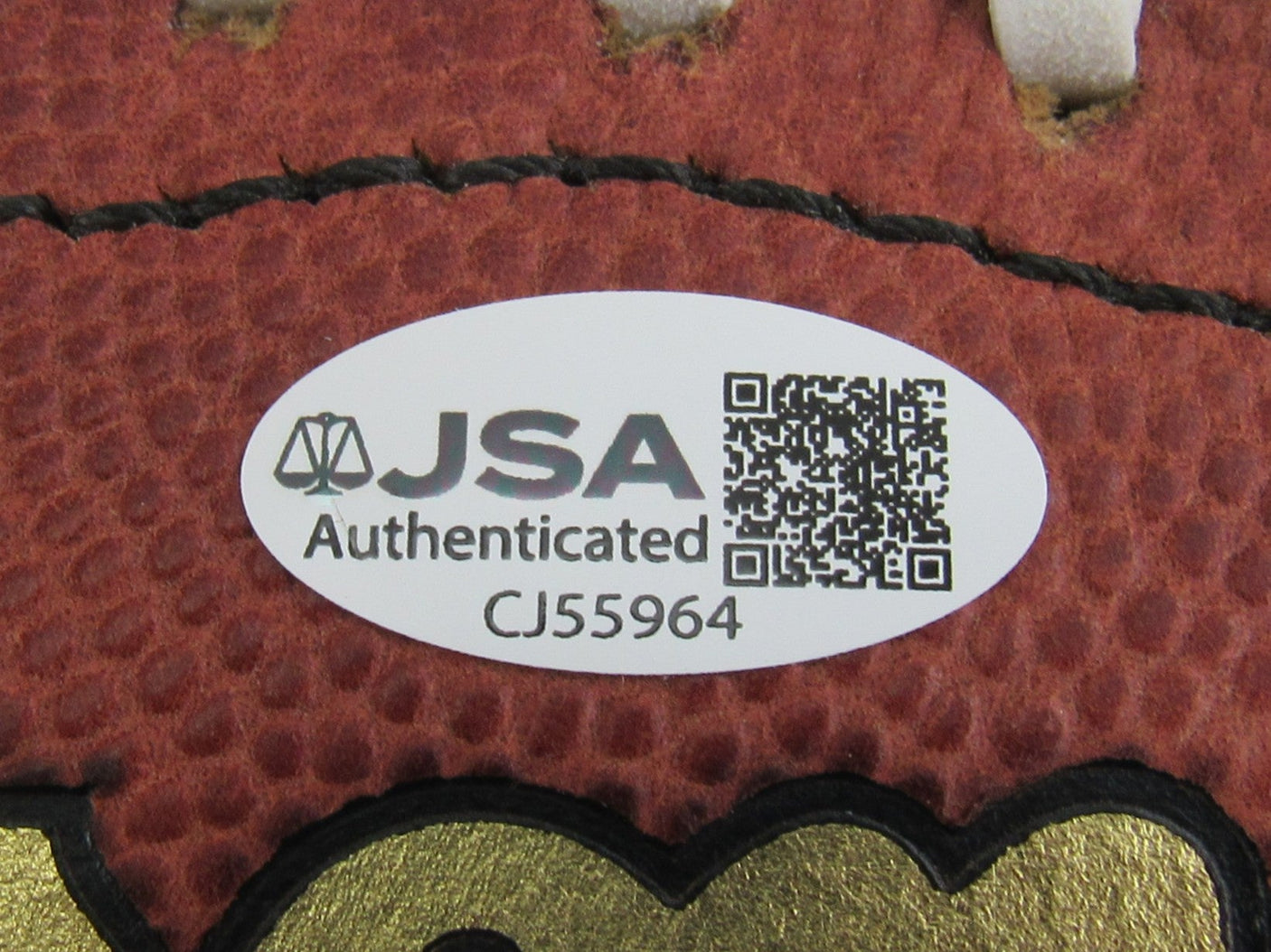 Dan Marino Signed Auto Football JSA CJ55964