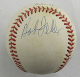 Sandy Koufax Nolan Ryan Bob Feller Signed Auto Rawlings Baseball JSA LOA ZZ77767