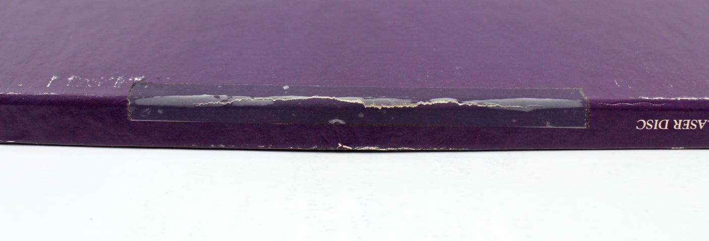 Steven Spielberg & Whoopi Goldberg Signed Color Purple Laser Disc Box Cover BAS