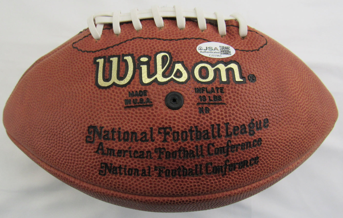 Brett Favre Signed Auto Football JSA CJ55965