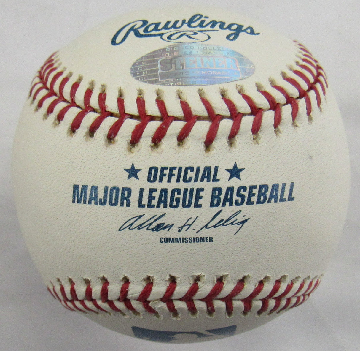 Willie McCovey Signed Auto Rawlings Baseball w/ HOF Insc Steiner Hologram