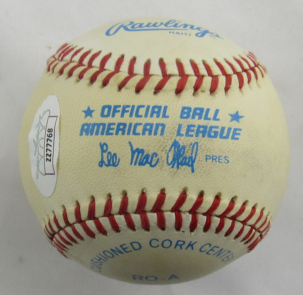 Ted Williams Signed Auto Rawlings Baseball JSA LOA ZZ77768