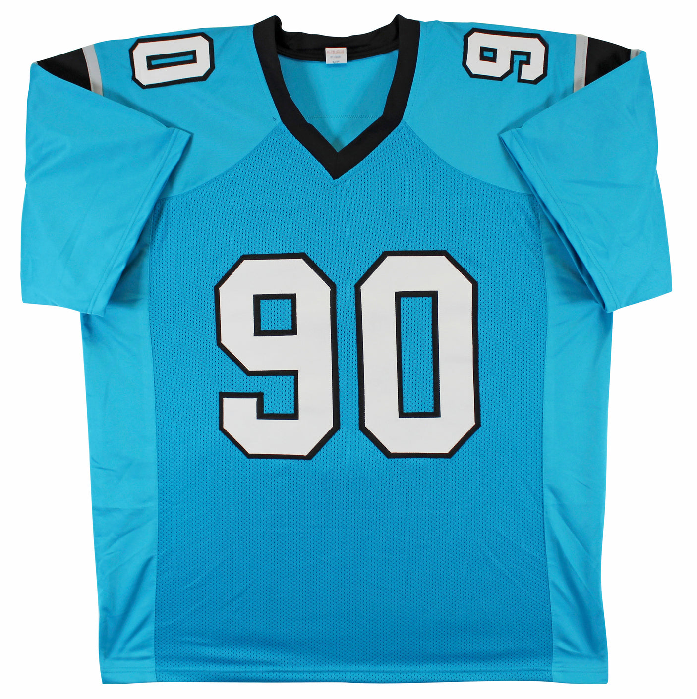 Julius Peppers Authentic Signed Blue Pro Style Jersey Autographed BAS Witnessed