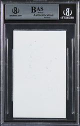 Olympia Dukakis Moonstruck Authentic Signed 3x5 Index Card BAS Slabbed 2