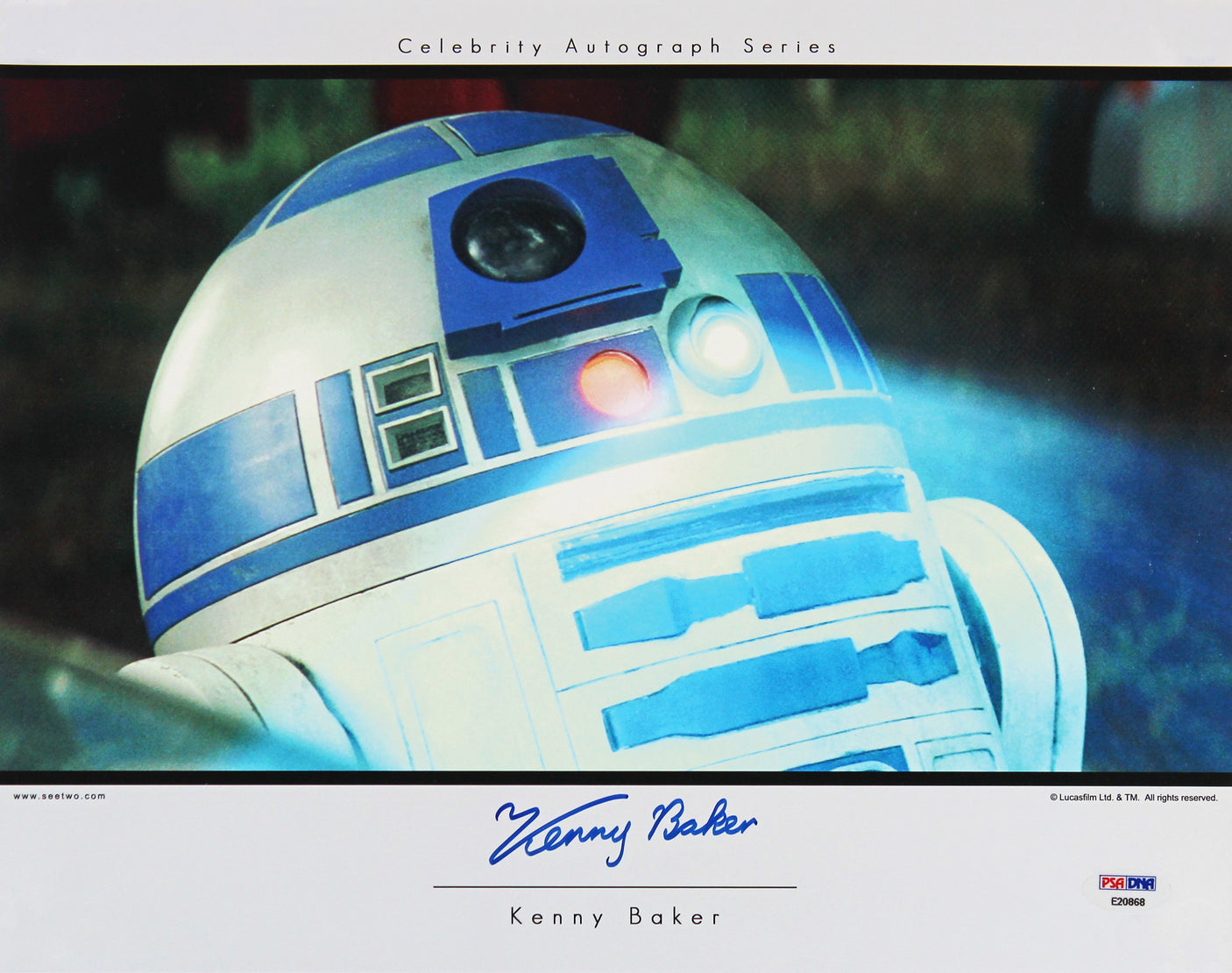 Kenny Baker Star Wars Authentic Signed 11x14 Photo Autographed PSA/DNA #E20868