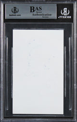 Olympia Dukakis Moonstruck Authentic Signed 3x5 Index Card BAS Slabbed 2