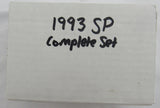 1993 UPPER DECK SP BASEBALL SET - NO JETER, OTHERWISE COMPLETE & NICE CHIPPER