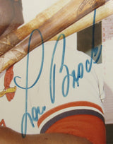 Lou Brock Signed 8x10 Photo JSA CS78632