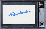 Frank Darabont The Shawshank Redemption Signed 3x5 Index Card BAS Slabbed