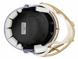 Ravens Kyle Hamilton Signed Flash Full Size Speed Rep Helmet w/ Case BAS Wit