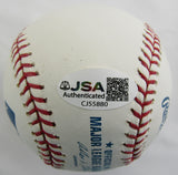 Kevin Youkilis Signed Auto Rawlings Baseball JSA CJ55880