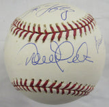 Derek Jeter Tino Martinez Bernie Williams Multi Signed Auto Rawlings Baseball Steiner Hologram