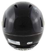 Ravens Kyle Hamilton Authentic Signed Full Size Speed Rep Helmet BAS Witnessed