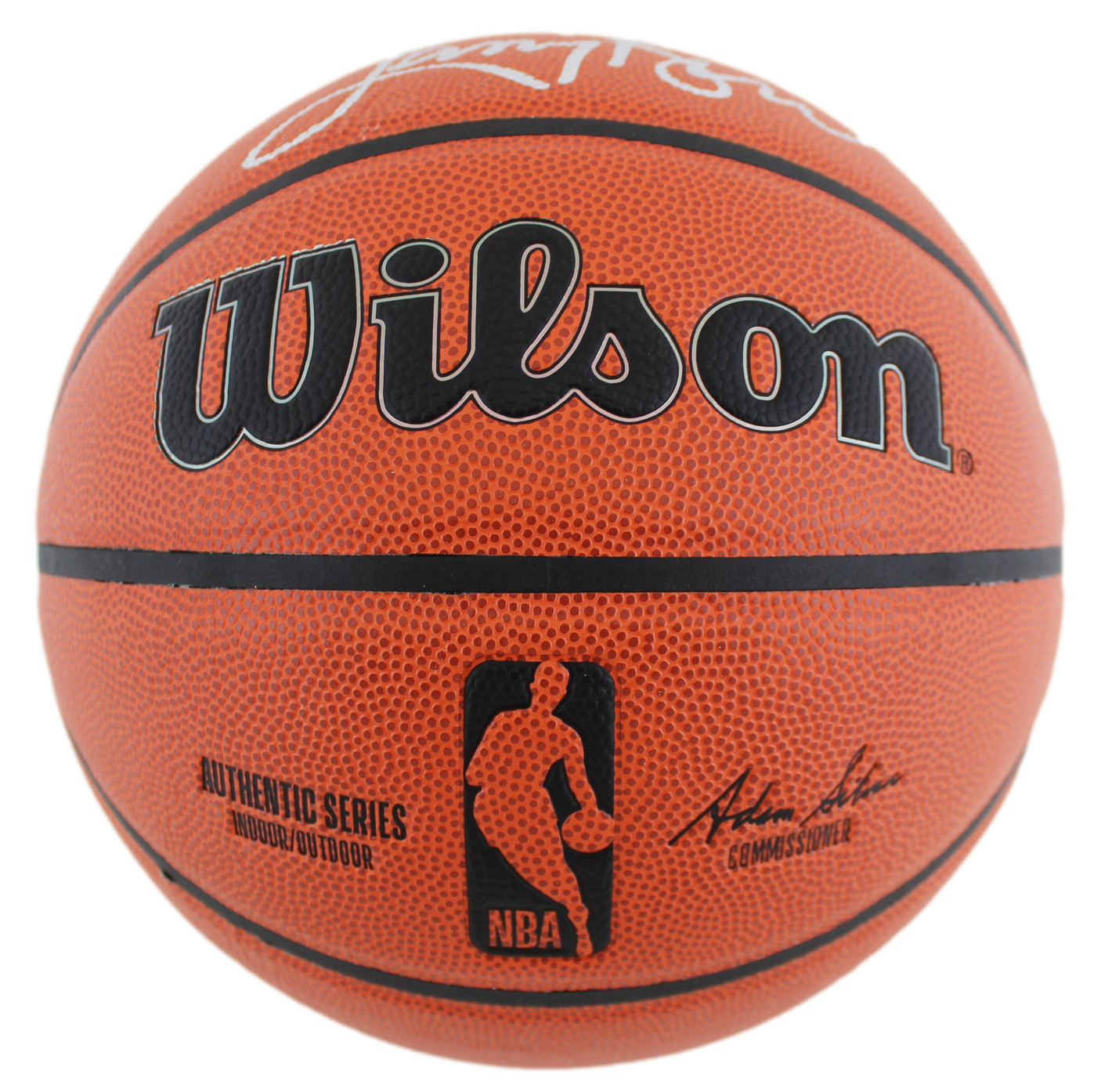 Celtics Larry Bird, Kevin McHale, Robert Parish Wilson Basketball w / Case BAS W