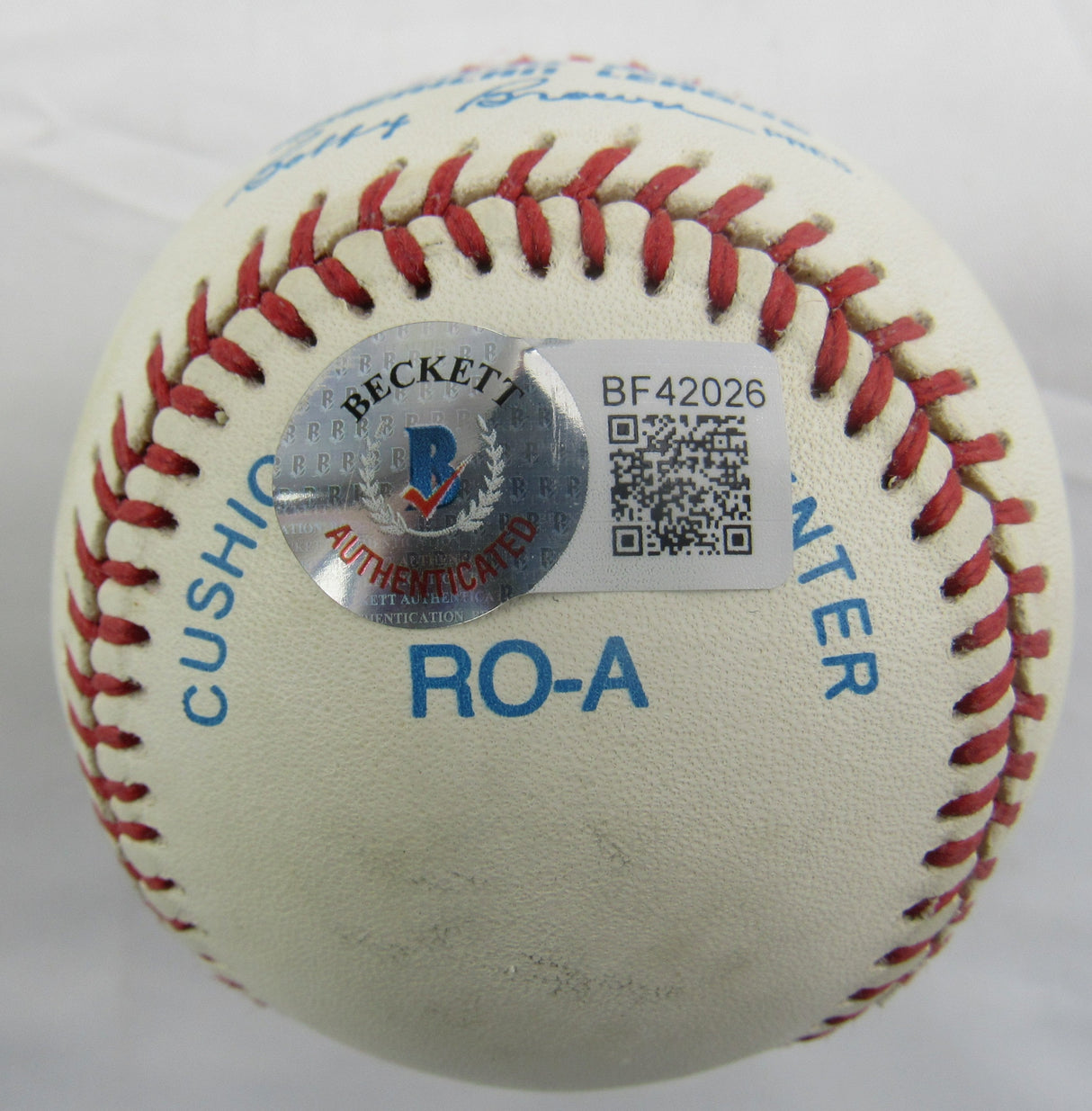 Roger Clemens Signed Auto Rawlings Baseball Beckett BF42026 Holo