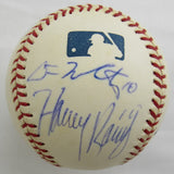 Nomar Garciaparra, Trot Nixon, Kevin Youkilis Multi Signed Rawlings Baseball JSA CS78519
