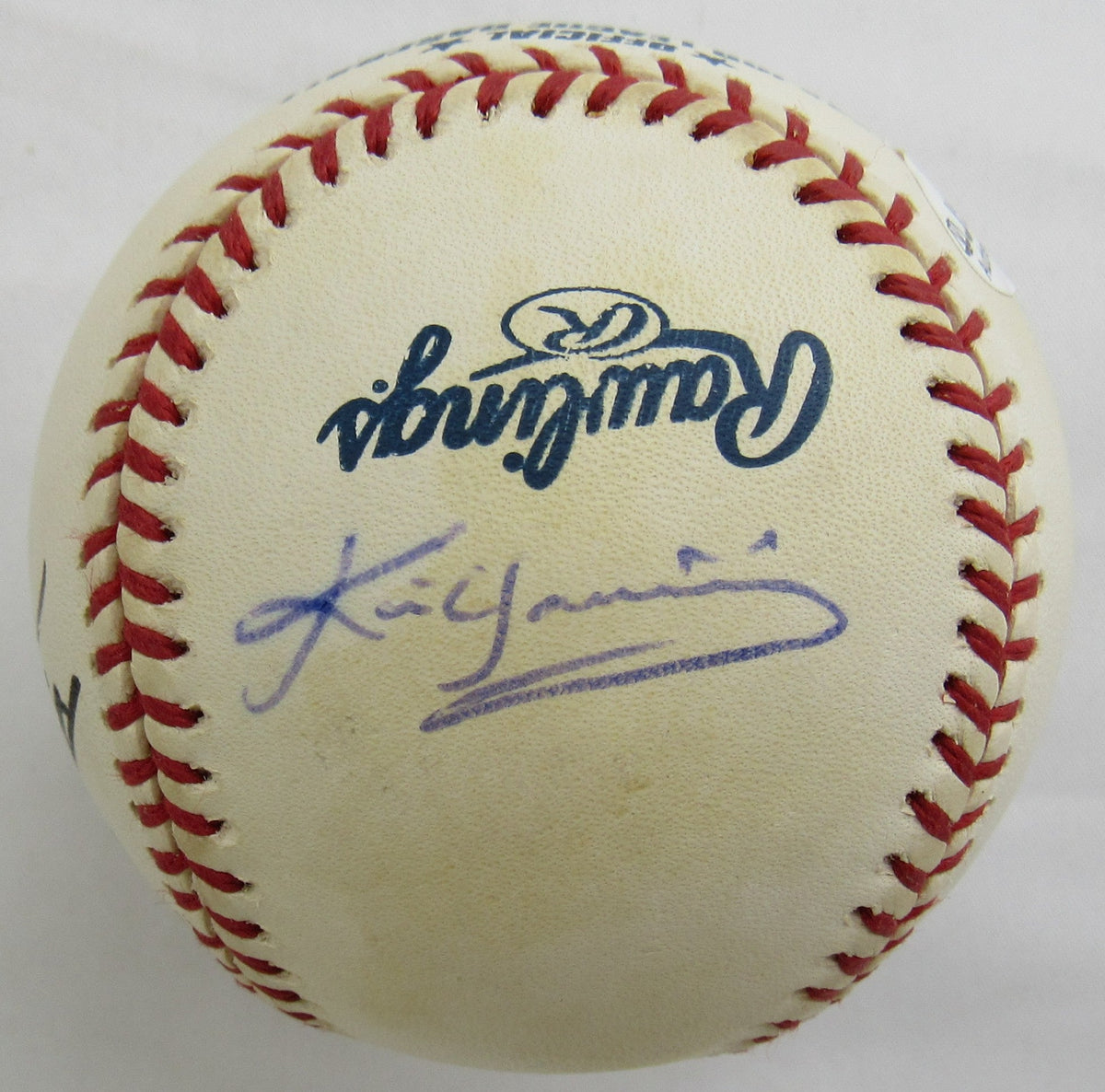 Nomar Garciaparra, Trot Nixon, Kevin Youkilis Multi Signed Rawlings Baseball JSA CS78519
