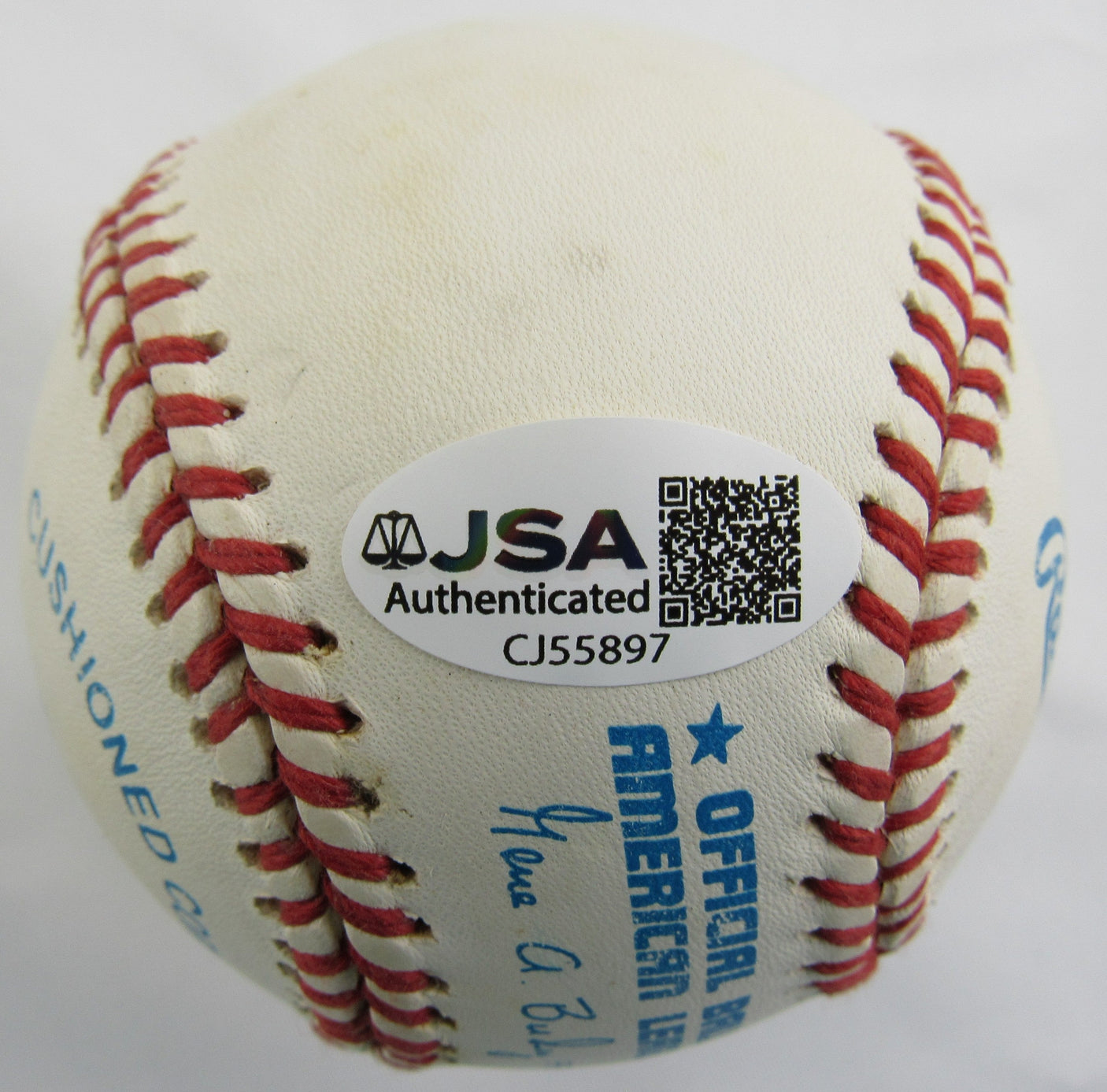 Roger Clemens Signed Auto Rawlings Baseball JSA CJ55897