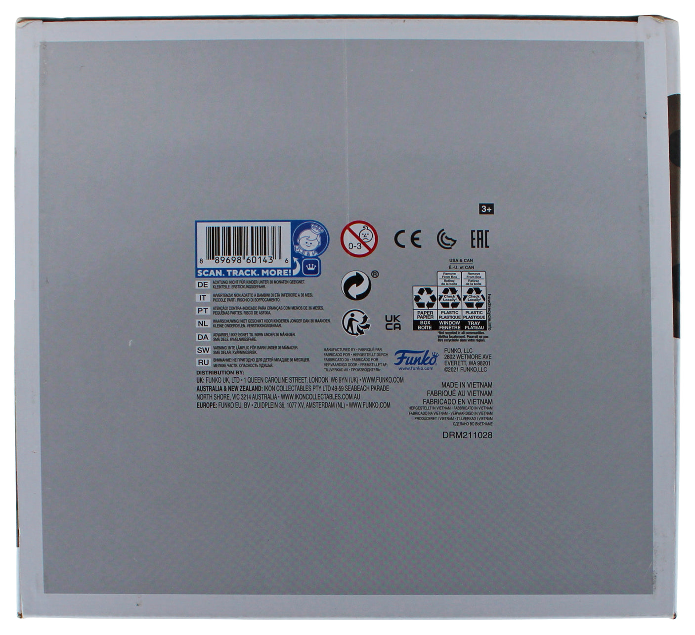 Magic Johnson "92 Gold" Signed 10" USA Basketball #125 Funko Pop Figure BAS 3