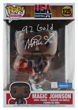 Magic Johnson "92 Gold" Signed 10" USA Basketball #125 Funko Pop Figure BAS 2