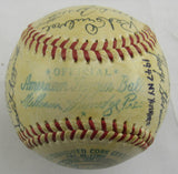 Joe DiMaggio, Yogi Berra, Phil Rizzuto +23 1948 Yankees Team Signed Auto Rawlings Baseball JSA LOA ZZ82757