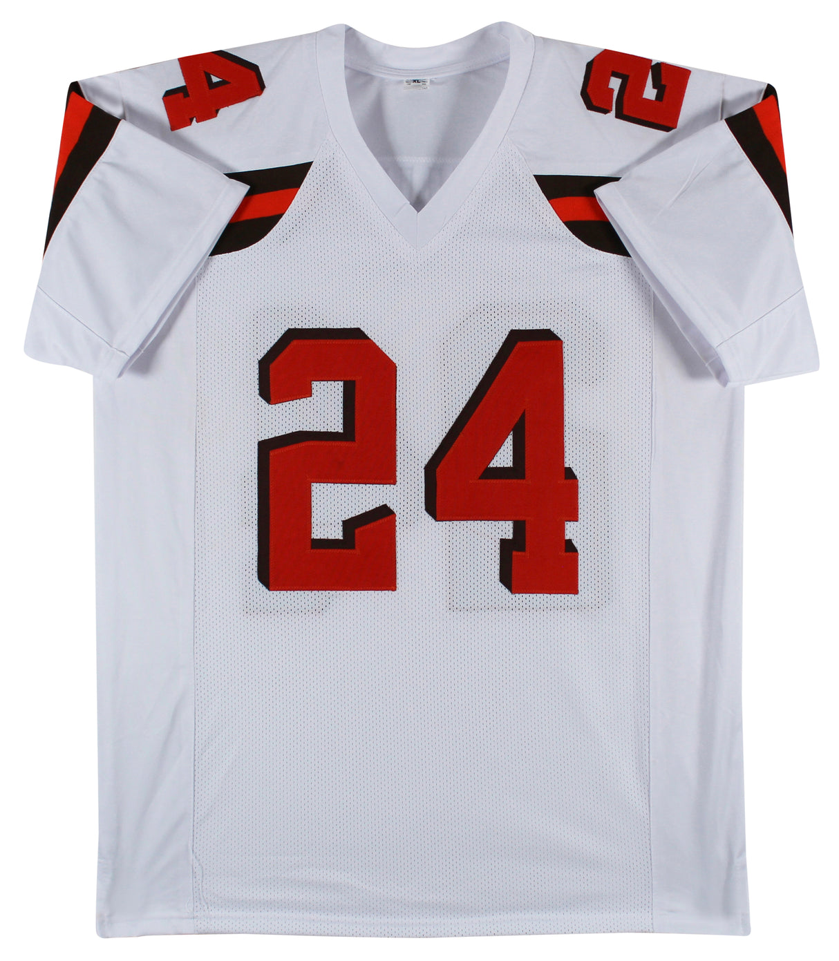 Nick Chubb Authentic Signed White Pro Style Jersey Autographed BAS Witnessed 2