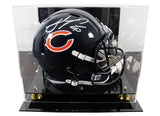 Bears Julius Peppers Signed Full Size Speed Rep Helmet W/ Case BAS Witnessed