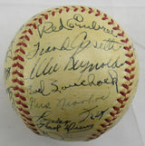 Joe DiMaggio, Yogi Berra, Phil Rizzuto +23 1948 Yankees Team Signed Auto Rawlings Baseball JSA LOA ZZ82757