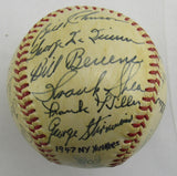 Joe DiMaggio, Yogi Berra, Phil Rizzuto +23 1948 Yankees Team Signed Auto Rawlings Baseball JSA LOA ZZ82757