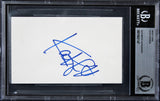 Kate Hudson Almost Famous Authentic Signed 3x5 Index Card BAS Slabbed 2