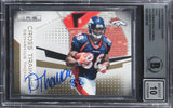 Demaryius Thomas Signed 2010 R&S Gold #33 #166/500 Card Auto 10! BAS Slabbed