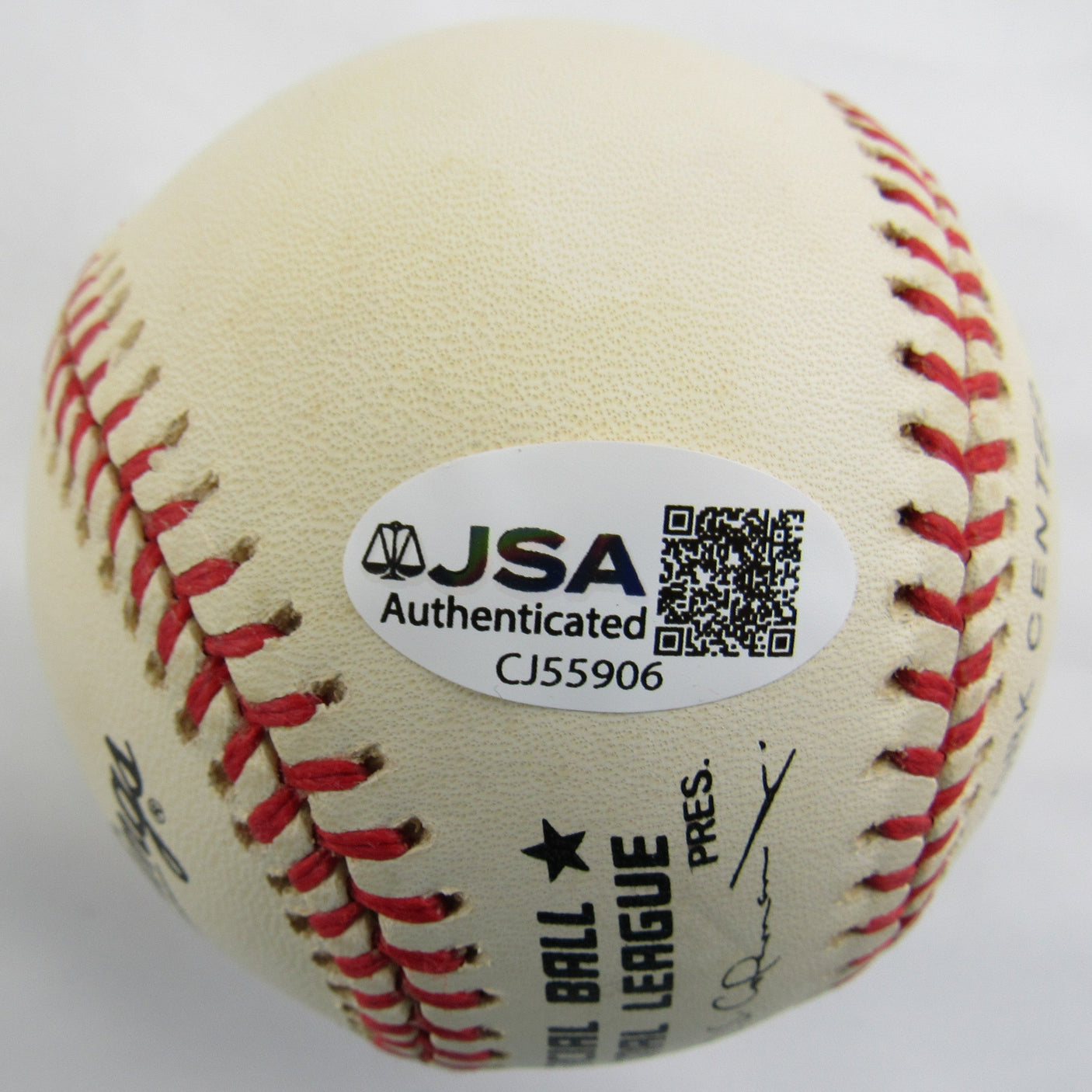 Stan Musial Signed Auto Rawlings Baseball JSA CJ55906