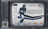 Demaryius Thomas Signed 2010 R&S Gold #33 #166/500 Card Auto 10! BAS Slabbed