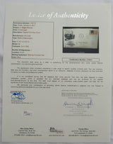 J. Edgar Hoover Signed Auto Envelope JSA LOA Z19852