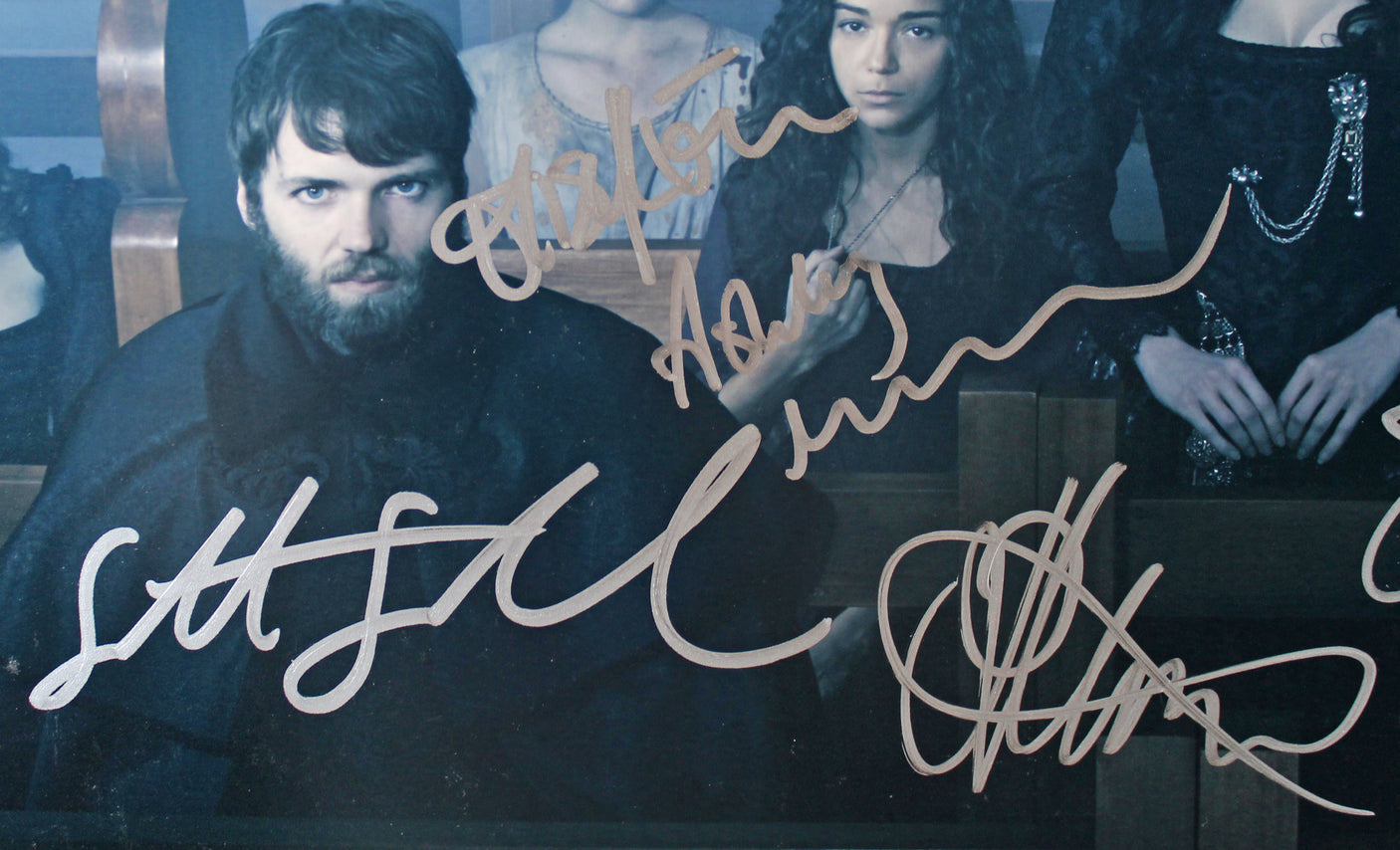 Salem (6) Gabel, West, Goldberg, Montgomery +2 Signed 12x18 Photo BAS #A57877