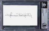 Lauren Holly Dumb and Dumber Authentic Signed 3x5 Index Card BAS Slabbed 3