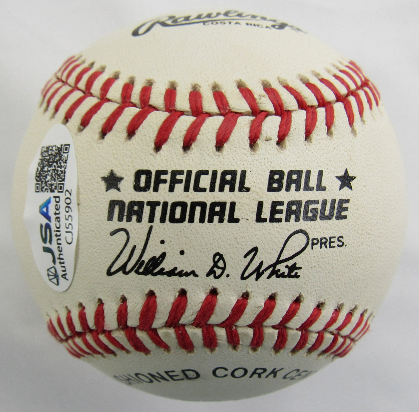 Stan Musial Signed Auto Rawlings Baseball JSA CJ55902