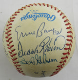 Roger Maris Mickey Mantle Ted Williams Hank Aaron +11 MLB Legends Signed Auto Rawlings Baseball JSA LOA ZZ82758